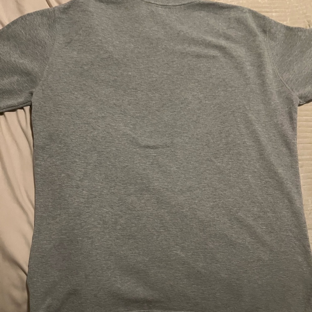 Polo by Ralph Lauren Heather Gray Thermal Shirt - Picture 10 of 14